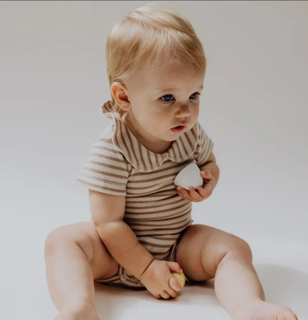 Organic Cotton Collar Onesie
