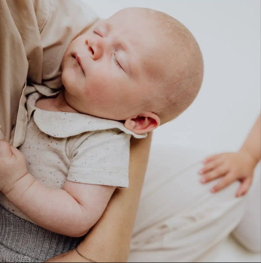 Organic Cotton Collar Onesie