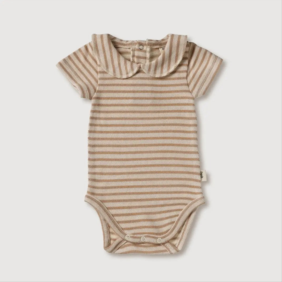 Organic Cotton Collar Onesie