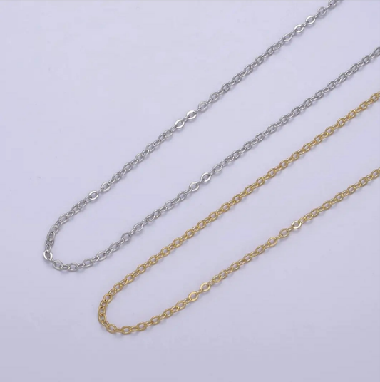 Dainty Cable Chain Necklace