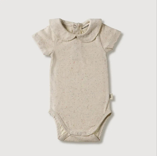 Organic Cotton Collar Onesie